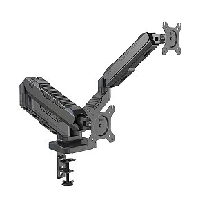 Suporte de Mesa para Monitores Duplo Sumay LED, LCD, 3D, 15 a 27 POL, Pistão a Gás