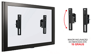 Suporte de Parede Multivisão INFINITI PLUS com Inclinação p/TVs LCD / PLASMA / LED de 14 a 71