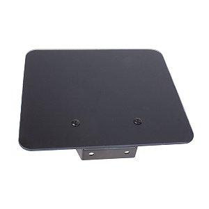 Suporte para DVD e Blu-ray DVE 03 Sumay em Aço Laminado com Prateleira de vidro temperado