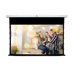 Tela de Projeção Elétrica 4:3 com Bordas 2,03 x 1,52 mts 100PL Sumay