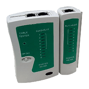 Testador de Cabos RJ-45 / RJ-11