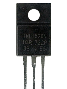 Transistor IRFI 520 N Isolado