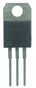 Transistor P 10NK80 Metal