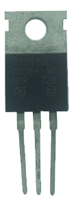 Transistor P 12N20 Metal