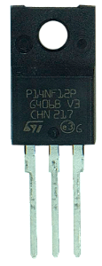 Transistor P 14NF12 FP Isolado