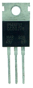 Transistor P 14NF12 Metal