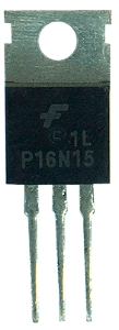 Transistor P 16N15 Metal