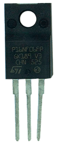 Transistor P 16NE06 FP Isolado