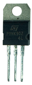 Transistor P 9NK90 Metal