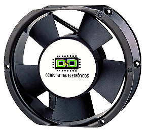 Ventoinha 172x150x51mm Bivolt com Rolamento