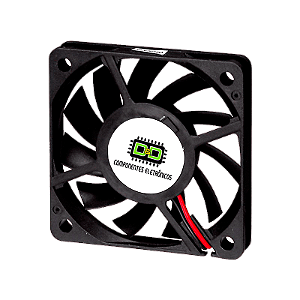 Ventoinha 60x60x10mm 12V