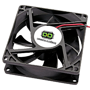 Ventoinha 90x90x25mm 24V com Rolamento