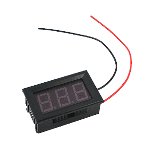 Voltímetro Digital Azul