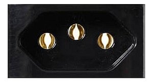 Módulo Tomada 2p T 10a Preto