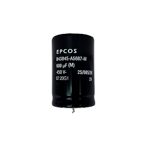 Capacitor Eletrolítico 680 X 450V 35X55Mm Epicos