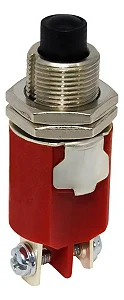 Chave Push Buton Prof.Desliga N/F Cs-390 Vermelha Margirius