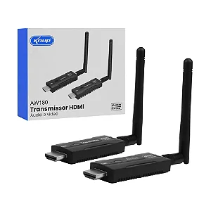 Transmissor HD Áudio e Vídeo AW180 Knup