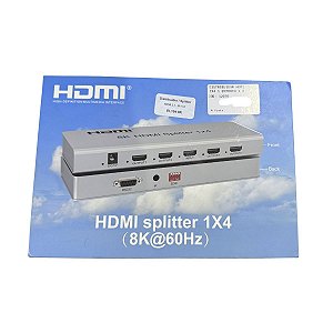 Distribuidor / Splitter HDMI 2.1 - 8K 1X4 EL104 8K
