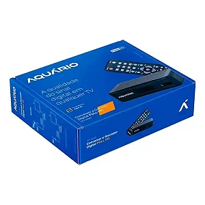 Conversor e Gravador TV Digital Full HD DTV-4000S Aquario