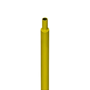 ESPAGUETE RETRATIL 12,MM AMARELO. "Valor por metro"