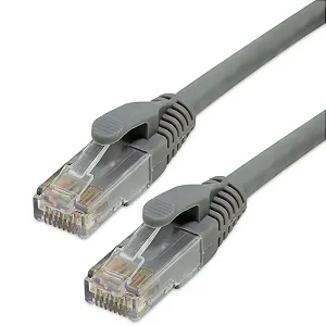 Cabo de Rede Cat6 U/UTP 2.5m 24AWG RJ45 Cinza Anatel Seccon