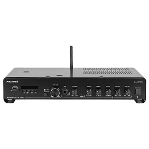Amplificador Slim IoT 3700 240W Wi-Fi 2 Canais Frahm