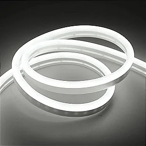 Fita LED Neon COB Branco Frio 220V 1 Metro