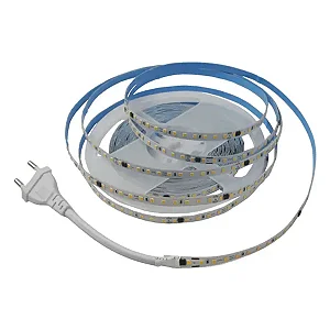Fita LED 220V Branco Neutro 120 Leds Externa Com Dupla Face