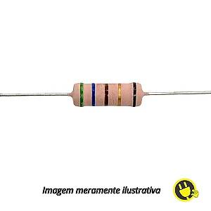 Resistor de Fio 5W 56 Ohms AC05