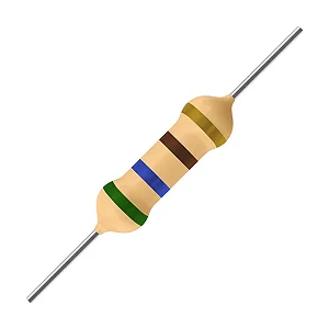 Resistor 560R 1/8W Filme de Carbono CR25
