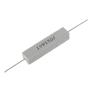 Resistor de Fio 10W 15R Cimento