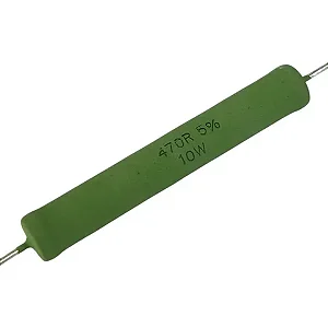 Resistor de Fio 10W 470 Ohms PTH