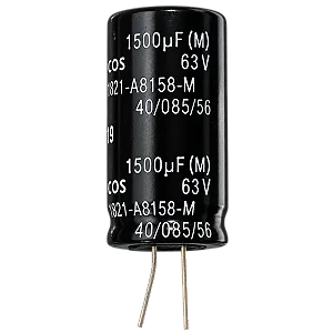 Capacitor Eletrolitico Epcos B41888 1500uF 63V Radial