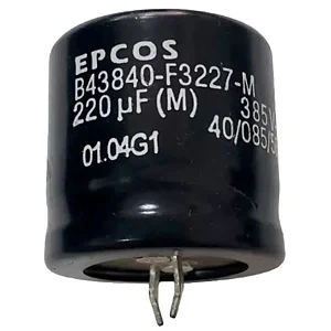 Capacitor Eletrolitico Epcos 220uF 385V