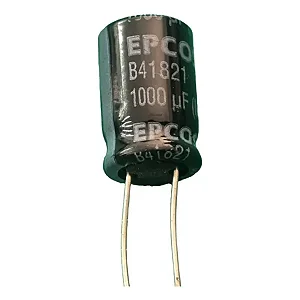 Capacitor Eletrolitico Epcos B41821 1000uF 16V 10x16mm