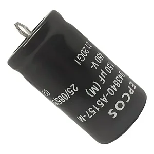 Capacitor Eletrolitico Epcos 150uF 450V 25x45mm