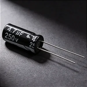 Capacitor Eletrolitico Epcos 4,7uF 250V 8x11mm