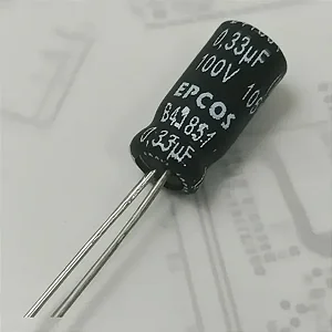 Capacitor Eletrolitico Epcos B41851 0.1uF 63V 5x11mm