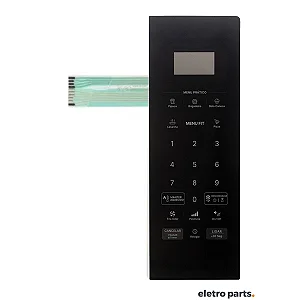 Membrana Painel Microondas Philco PM 27 Preta