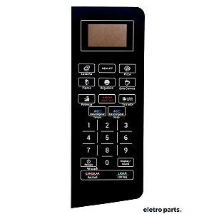 Membrana Microondas Philco PMO 34 IP Preta