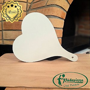 Pá de Pizza Coração 35 cm | Linha do Chef