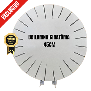 Bailarina Giratória para Bordas 45 cm | Com Espátula Exclusiva