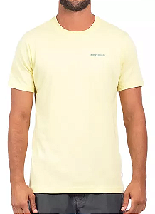 CAMISETA RIP CURL BRAND LOGO TEE LEMONADE
