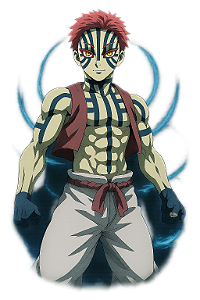 🔥 Camisa Akaza Kimetsu no Yaiba - Coleção Demon Slayer