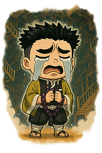 😭 Gyomei Perdido – Coleção Chibi
