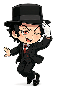🕺 Muzan Jackson – Coleção Chibi