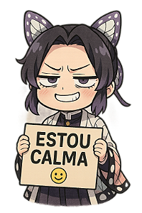 😏 Shinobu Sarcástica – Coleção Chibi