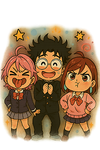 ✨🤣 Trio Zoera – DanDaDan