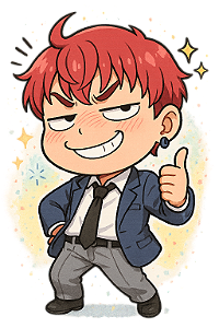 👔✨ Jin Convencido – DanDaDan