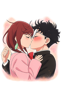 👩‍❤️‍👨💋 Momo & Okarun Beijo – Coleção DanDaDan